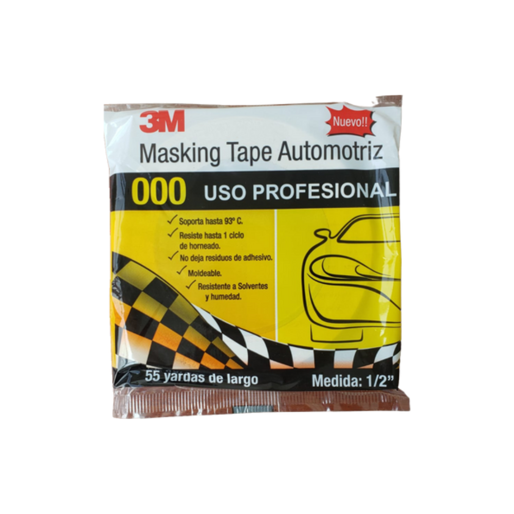 Masking Tape Automotriz 000